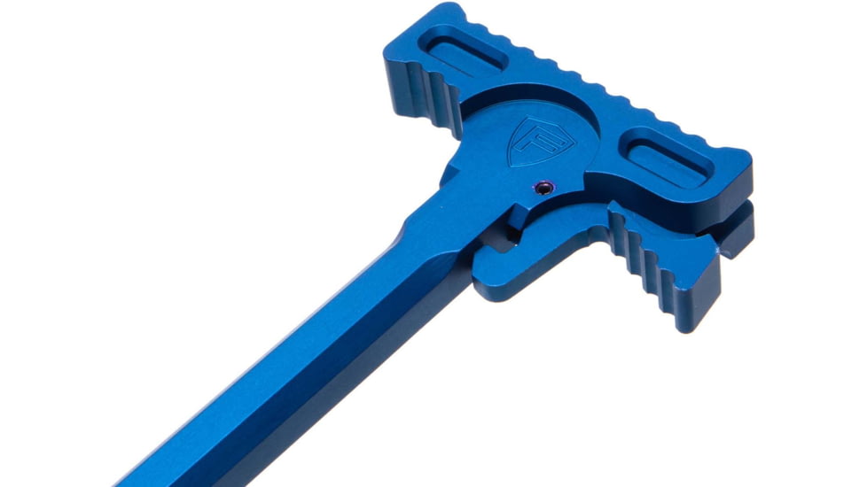 Fortis Manufacturing Hammer AR10 Charging Handle, Blue Anodize, 762-HAMMER-ANO-BLU