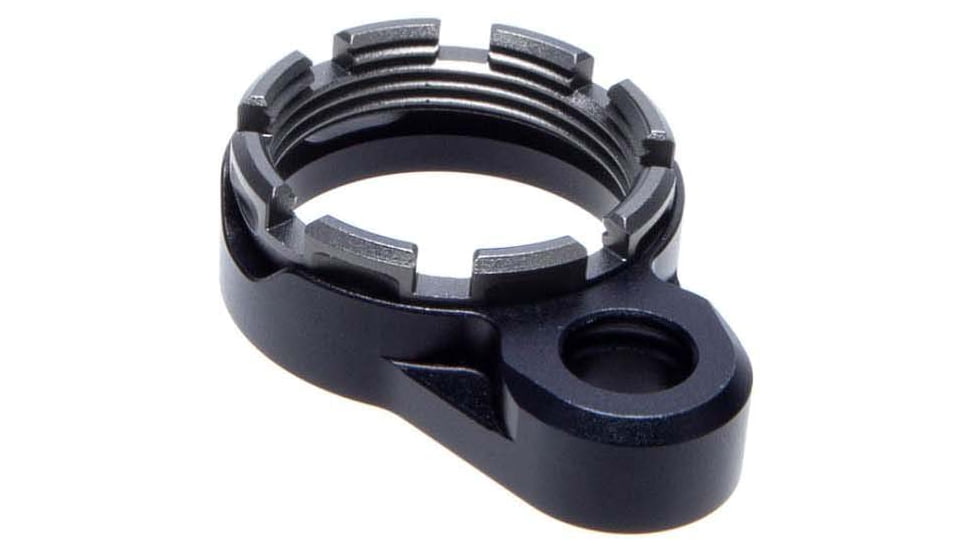 Fortis Manufacturing K1 LE LW Enhanced AR15 End PLate System, Castle Nut, Tapered, Gray, Small, LE-BLK-K1-GRY