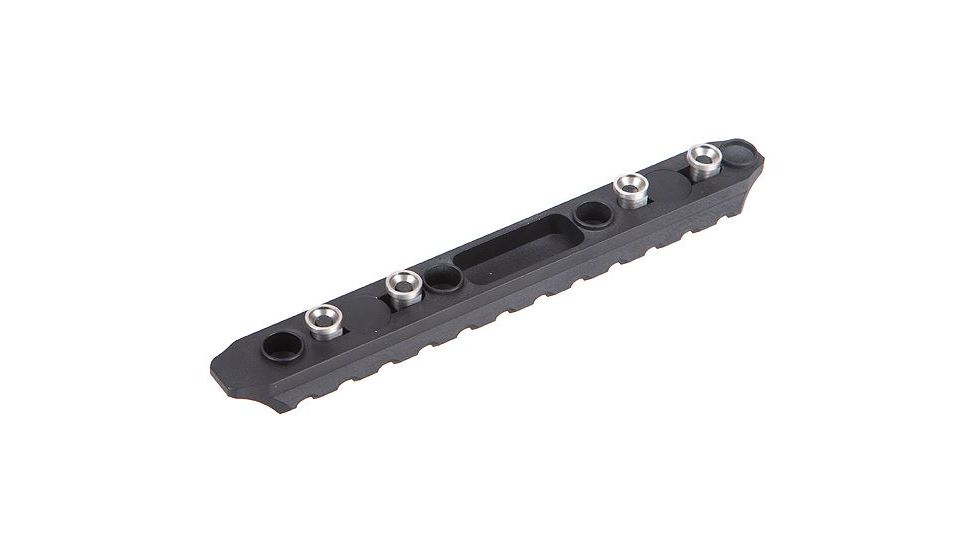 Fortis Manufacturing Keymod Accessory Rail - 12 in Slot, Black KM-PIC1913-12 SLOT