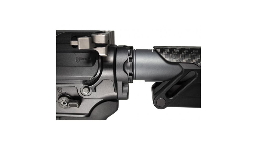 Fortis Manufacturing LE Lightweight Enhanced Castle Nut/End Plate System, Tapered, K1 Lockdown, Black LE-BLK-K1-BLK