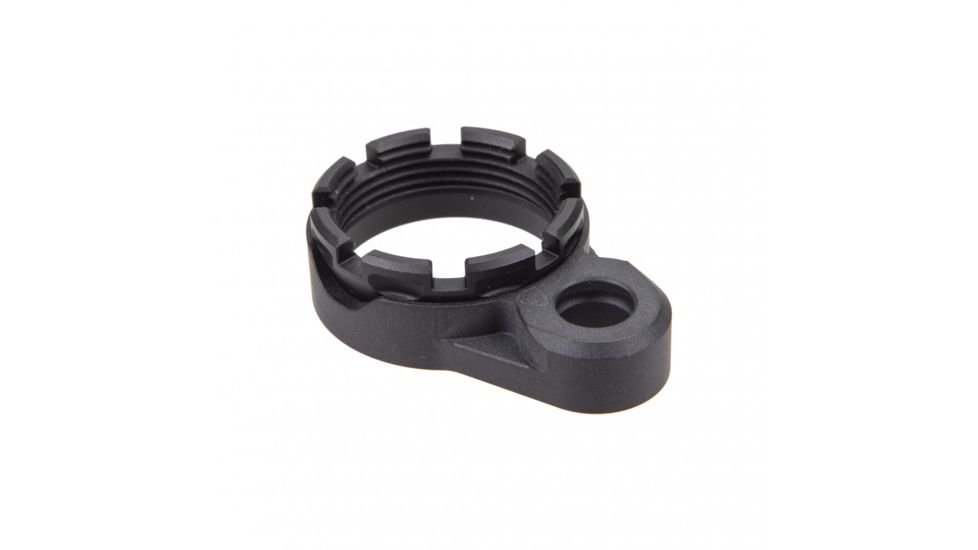 Fortis Manufacturing LE Lightweight Enhanced Castle Nut/End Plate System, Tapered, K1 Lockdown, Black LE-BLK-K1-BLK