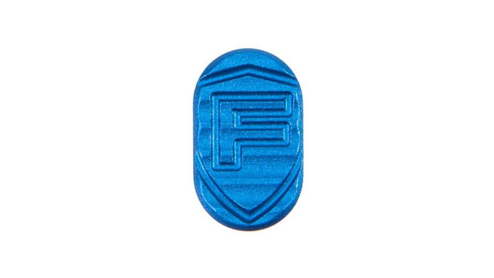 Fortis Manufacturing Magazine Release Button Only, Blue, Small, AR15-MB-6061-BLU