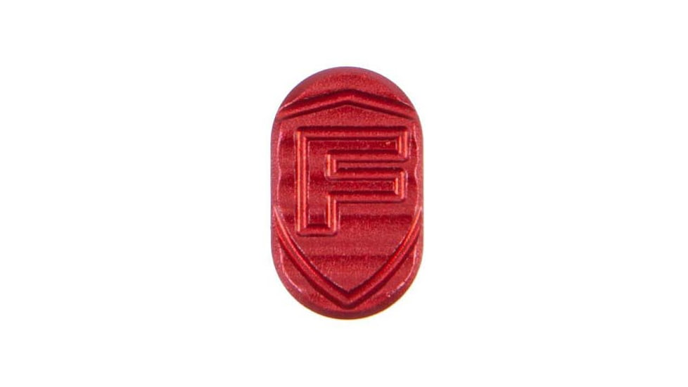 Fortis Manufacturing Magazine Release Button Only, Red, Small, AR15-MB-6061-RED