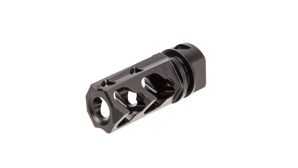 Muzzle Brake 9mm Nitride, 1.5 x 28 TPI, BLACK