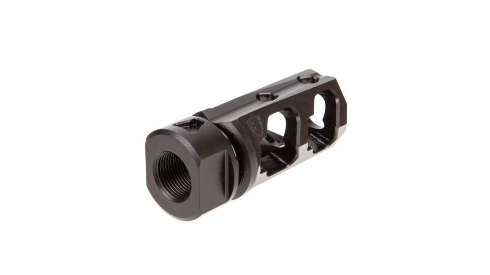 Muzzle Brake 9mm Nitride, 1.5 x 36 TPI, BLACK