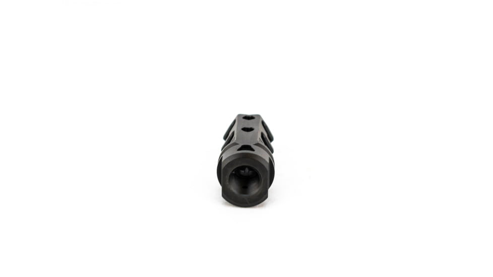 Fortis Manufacturing Muzzle Brake 9mm Nitride, 1.5 x 36 TPI, BLACK 9MM-MB-BLK-36
