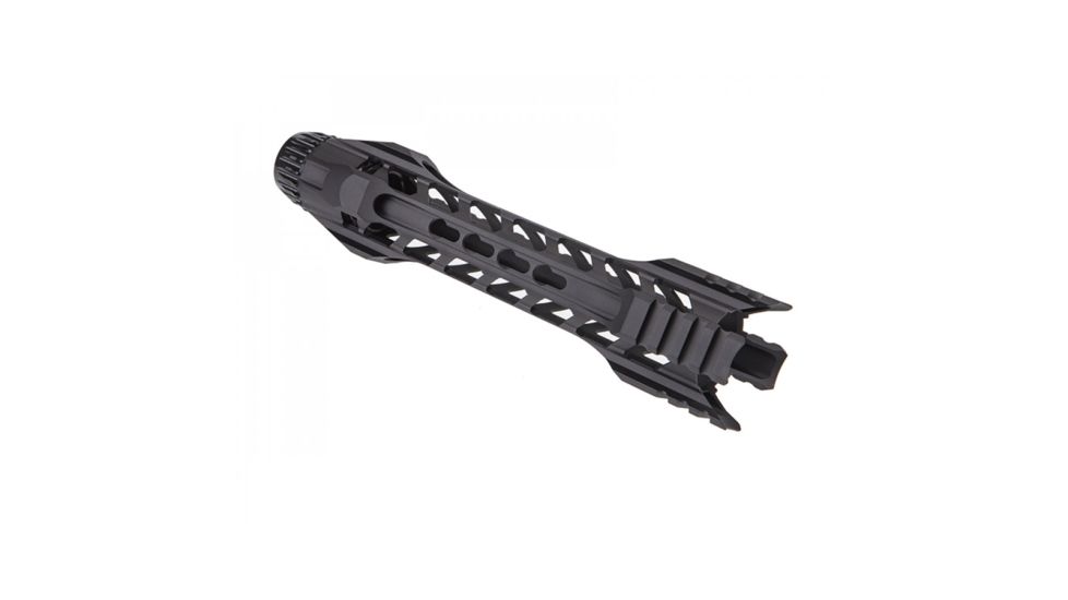 Fortis Manufacturing Night Rail Free Float Rail System, 10 in -Keymod, Black, Medium NTR-10-KM