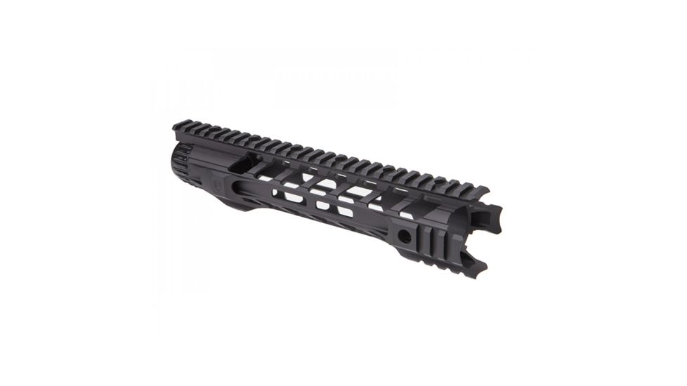 Fortis Manufacturing Night Rail Free Float Rail System, 10 in -MLOK, Black, Medium NTR-10-ML