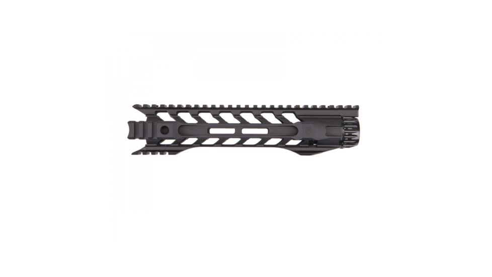 Fortis Manufacturing Night Rail Free Float Rail System, 10 in -MLOK, Black, Medium NTR-10-ML