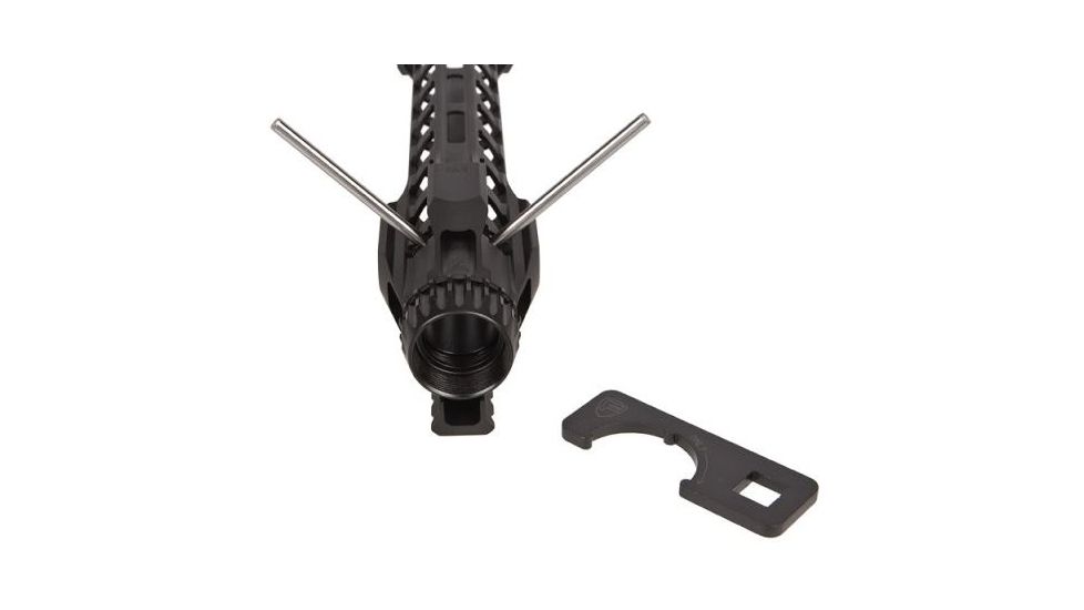 Fortis Manufacturing Night Rail Free Float Rail System, 12 in -MLOK, Black NTR-12-MLOK