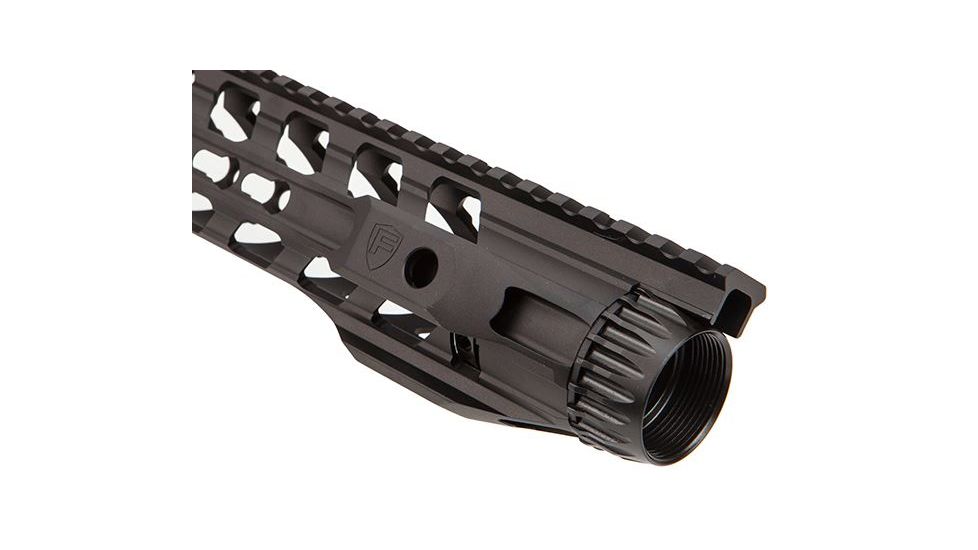 Fortis Manufacturing Night Rail Free Float Rail System, 14 in -Keymod, Black NTR-14-KM