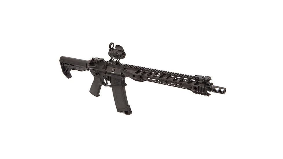 Fortis Manufacturing Night Rail Free Float Rail System, 14 in -Keymod, Black NTR-14-KM