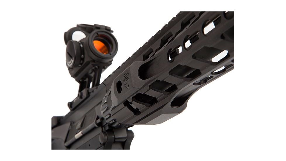 Fortis Manufacturing Night Rail Free Float Rail System, 14 in -Keymod, Black NTR-14-KM