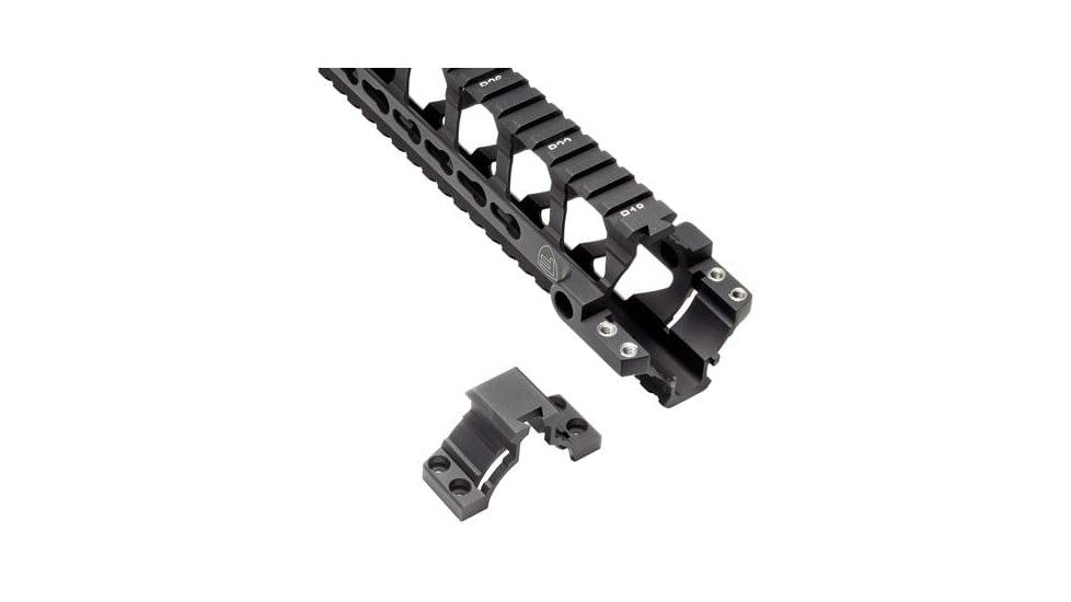 Fortis Manufacturing REV Free Float Rail System, 12 in, Black REV-12