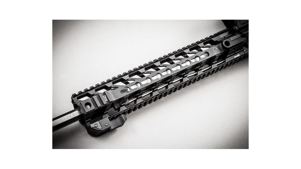 Fortis Manufacturing REV Free Float Rail System, 12 in, Black REV-12