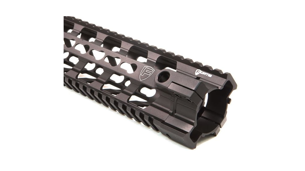 Fortis Manufacturing REV Free Float Rail System, 14 in, Black REV-14