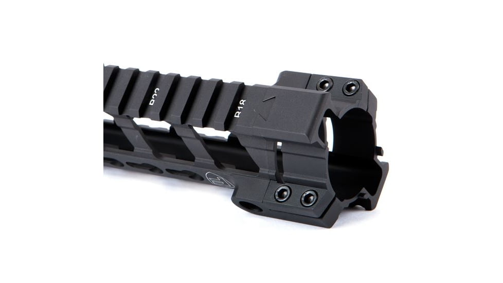 Fortis Manufacturing REV Free Float Rail System, 7 in, Black REV-7