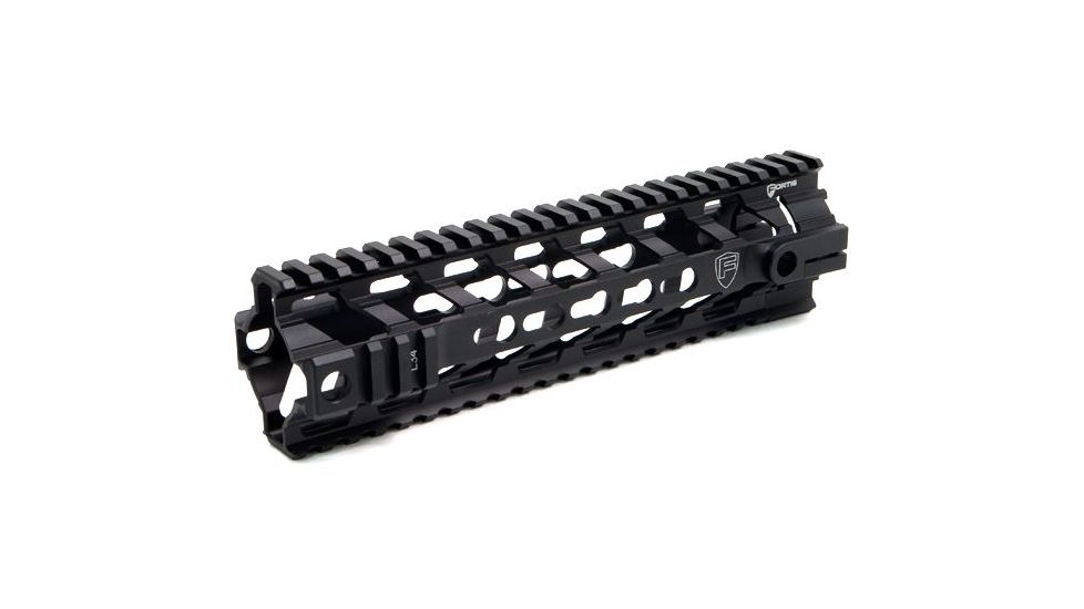 Fortis Manufacturing REV Free Float Rail System, 9 in, Black REV-9