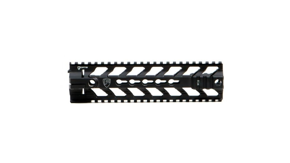 Fortis Manufacturing REV Free Float Rail System, 9 in, Black REV-9
