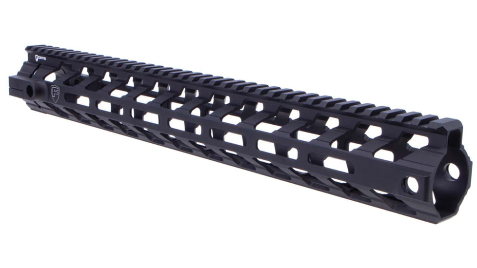 Fortis Manufacturing REV II Free Float Rail System, 15.3in MLOK, Black, REV-II-15-ML