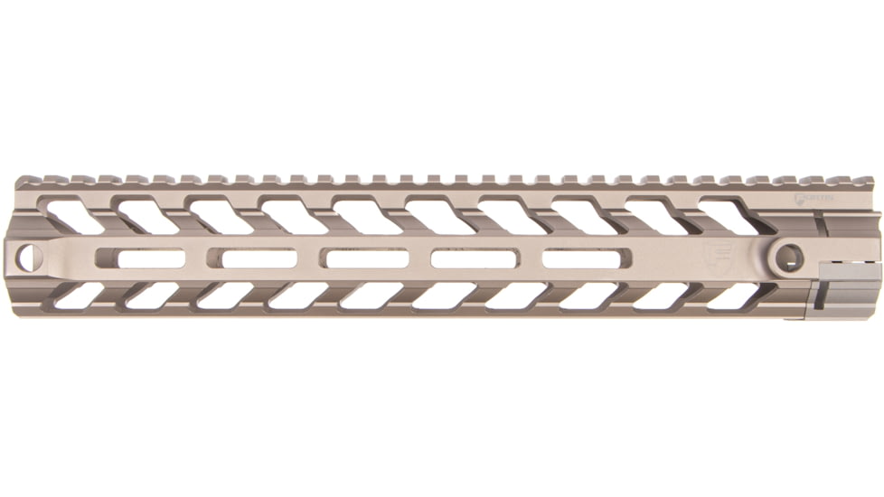 Fortis Manufacturing REV II Free Float Rail System, M-LOK, AR-15, 12.4in, Fde Anodize, REV-II-12-ML-FDE
