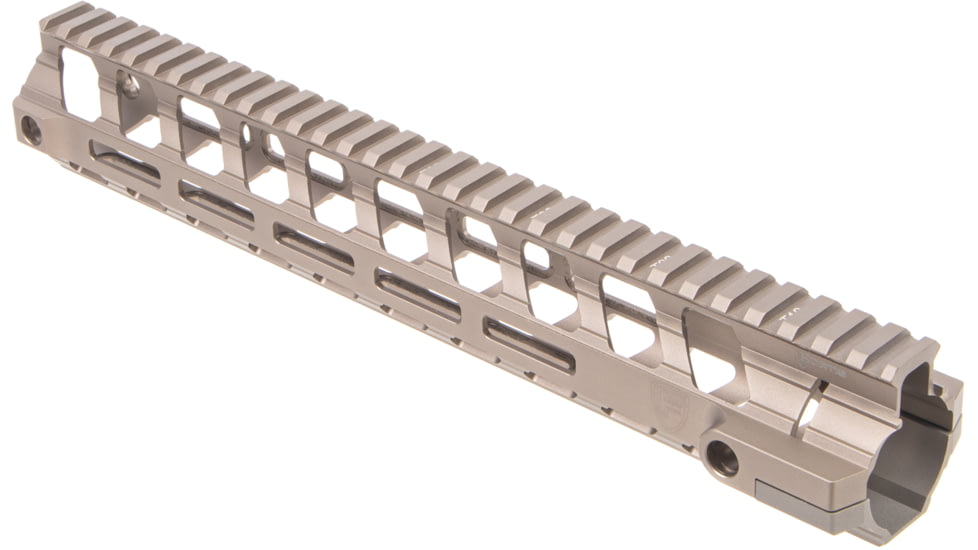 Fortis Manufacturing REV II Free Float Rail System, M-LOK, AR-15, 12.4in, Fde Anodize, REV-II-12-ML-FDE