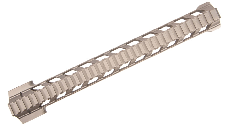 Fortis Manufacturing REV II Free Float Rail System, M-LOK, AR-15, 13.8in, Fde Anodize, REV-II-14-ML-FDE