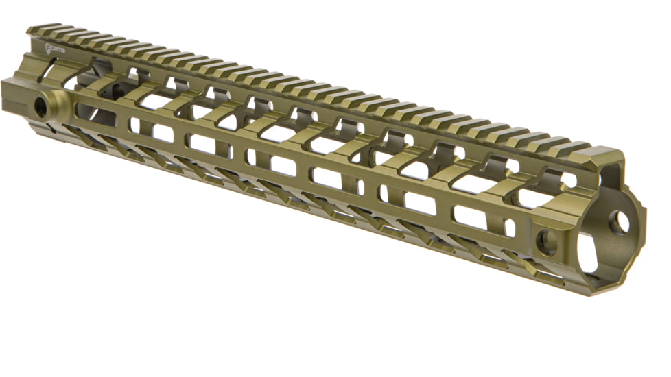 Fortis Manufacturing REV II Free Float Rail System, M-LOK, AR-15, 13.8in, Odg Anodize, REV-II-14-ML-ODG