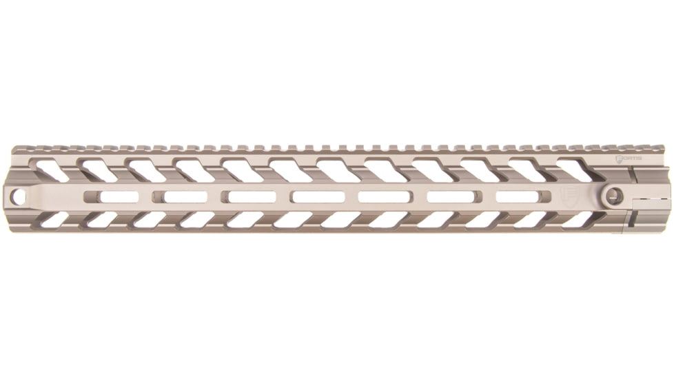 Fortis Manufacturing REV II Free Float Rail System, M-LOK, AR-15, 15.3in, Fde Anodize, REV-II-15-ML-FDE