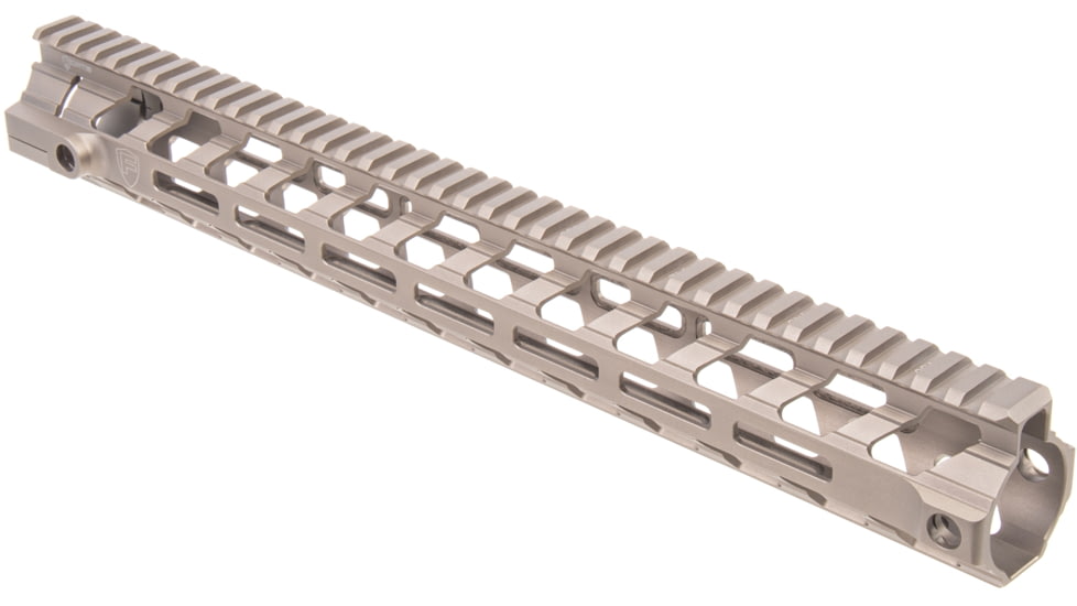 Fortis Manufacturing REV II Free Float Rail System, M-LOK, AR-15, 15.3in, Fde Anodize, REV-II-15-ML-FDE