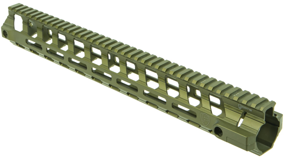 Fortis Manufacturing REV II Free Float Rail System, M-LOK, AR-15, 15.3in, Odg Anodize, REV-II-15-ML-ODG