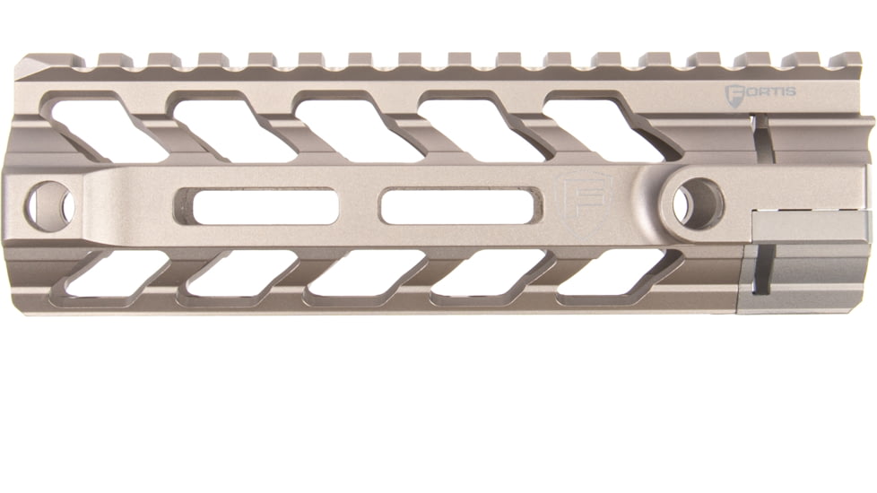 Fortis Manufacturing REV II Free Float Rail System, M-LOK, AR-15, 6.7in, Fde Anodize, REV-II-7-ML-FDE