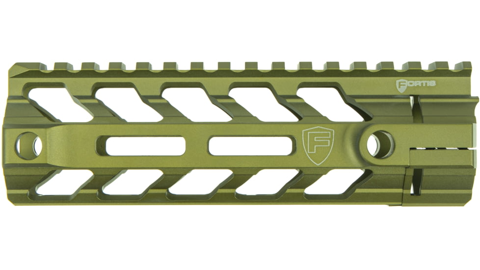 Fortis Manufacturing REV II Free Float Rail System, M-LOK, AR-15, 6.7in, Odg Anodize, REV-II-7-ML-ODG