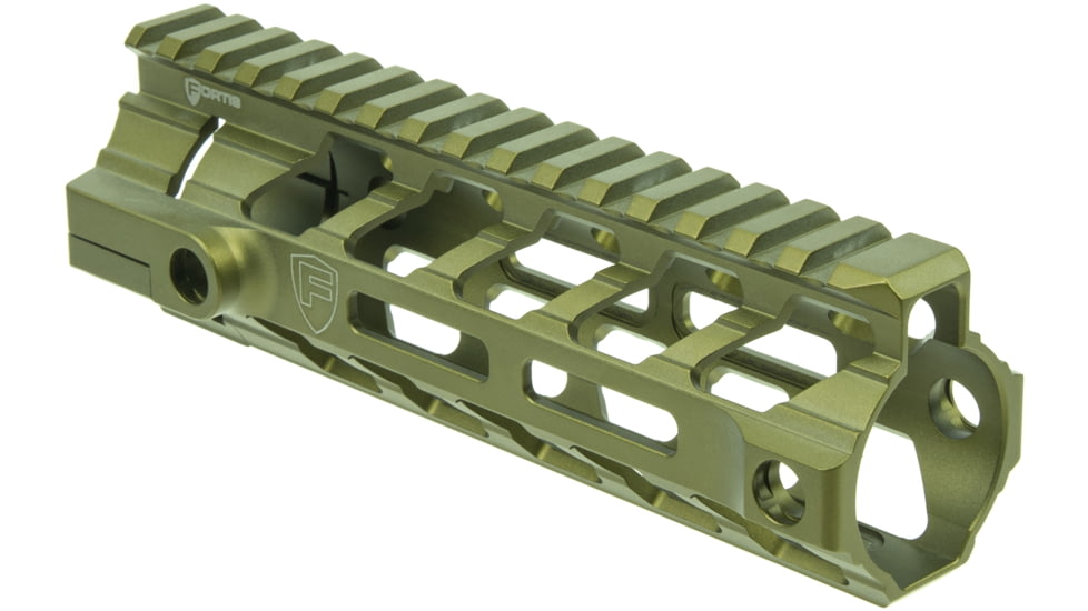 Fortis Manufacturing REV II Free Float Rail System, M-LOK, AR-15, 6.7in, Odg Anodize, REV-II-7-ML-ODG