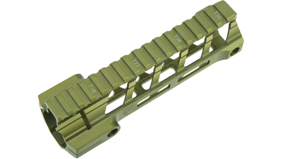 Fortis Manufacturing REV II Free Float Rail System, M-LOK, AR-15, 6.7in, Odg Anodize, REV-II-7-ML-ODG
