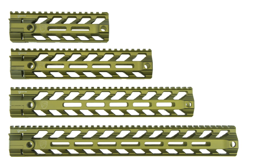Fortis Manufacturing REV II Free Float Rail System, M-LOK, AR-15, 6.7in, Odg Anodize, REV-II-7-ML-ODG