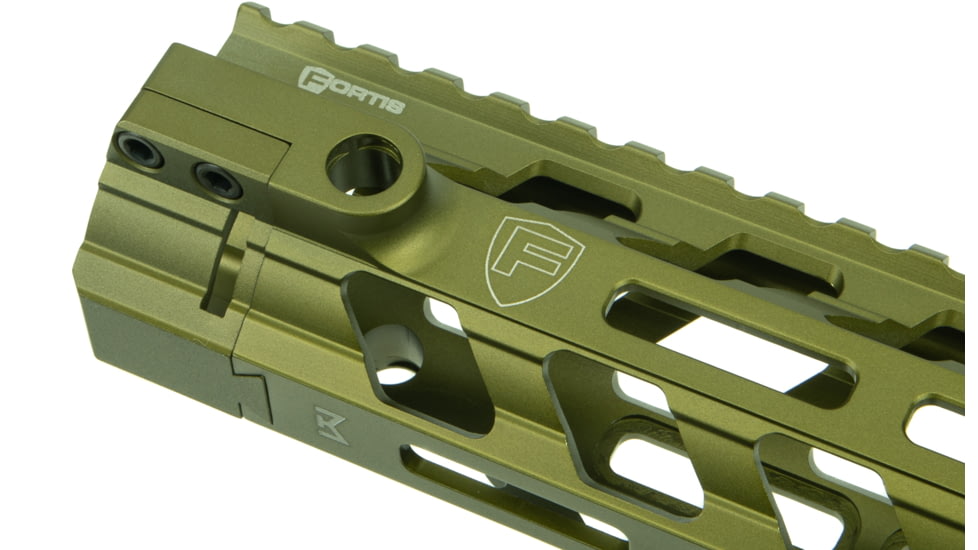 Fortis Manufacturing REV II Free Float Rail System, M-LOK, AR-15, 6.7in, Odg Anodize, REV-II-7-ML-ODG