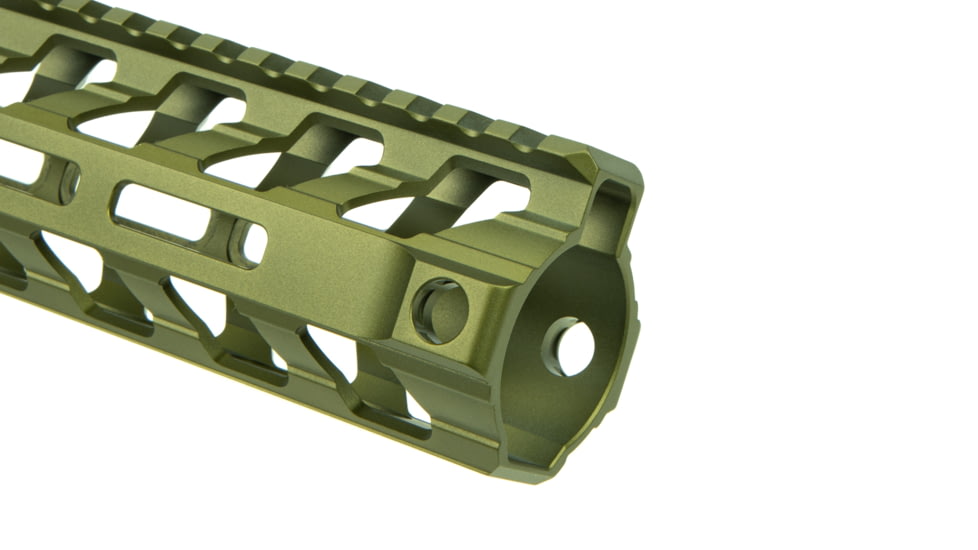 Fortis Manufacturing REV II Free Float Rail System, M-LOK, AR-15, 6.7in, Odg Anodize, REV-II-7-ML-ODG