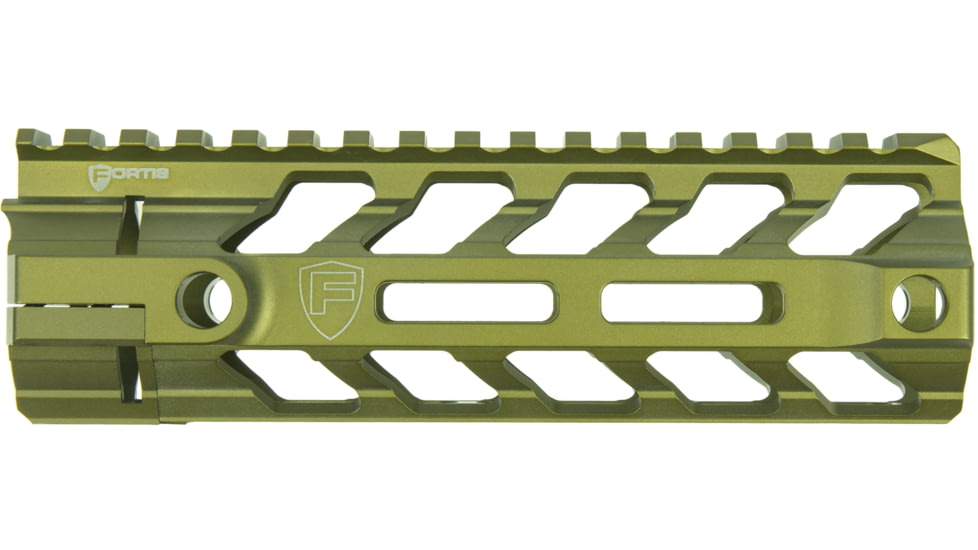 Fortis Manufacturing REV II Free Float Rail System, M-LOK, AR-15, 6.7in, Odg Anodize, REV-II-7-ML-ODG