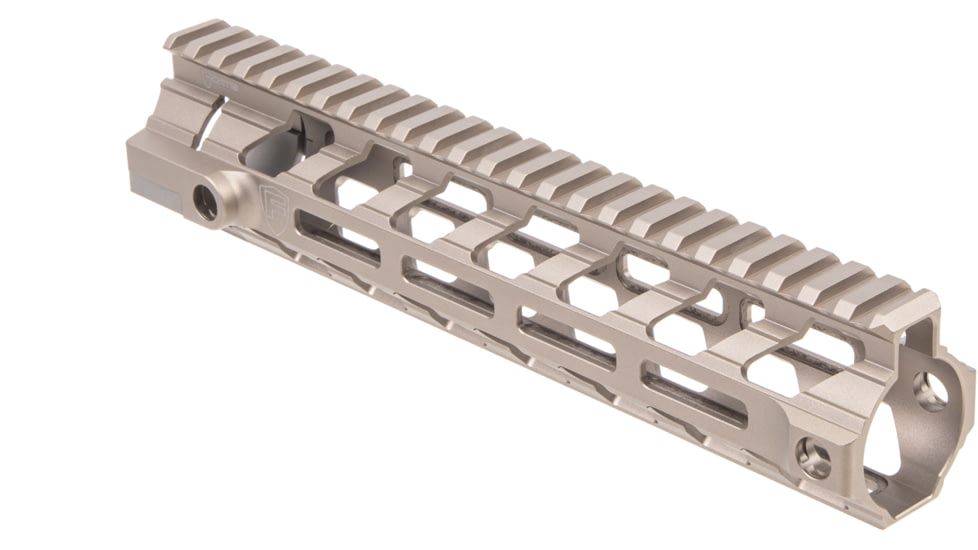 Fortis Manufacturing REV II Free Float Rail System, M-LOK, AR-15, 9.6in, Fde Anodize, REV-II-9-ML-FDE