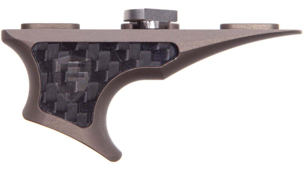Fortis Manufacturing Shift Reversible Handstop, Carbon Fiber, Dark Earth, FDE, SHIFT-HNDSTP-ML-CF-FDE