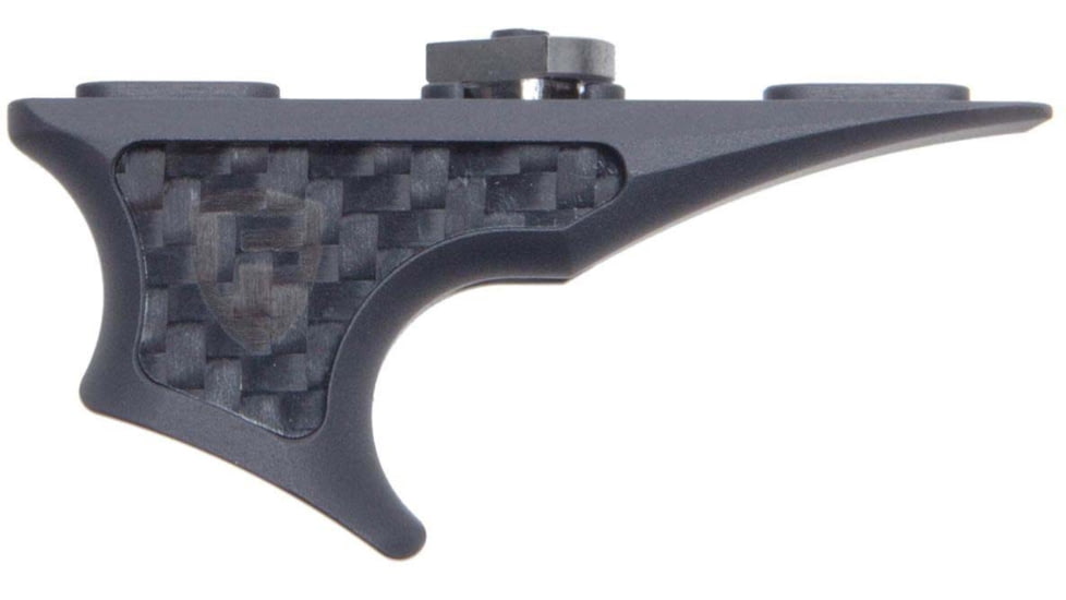 Fortis Manufacturing Shift Reversible Handstop, Carbon Fiber, Gray, Grey, SHIFT-HNDSTP-ML-CF-GRY