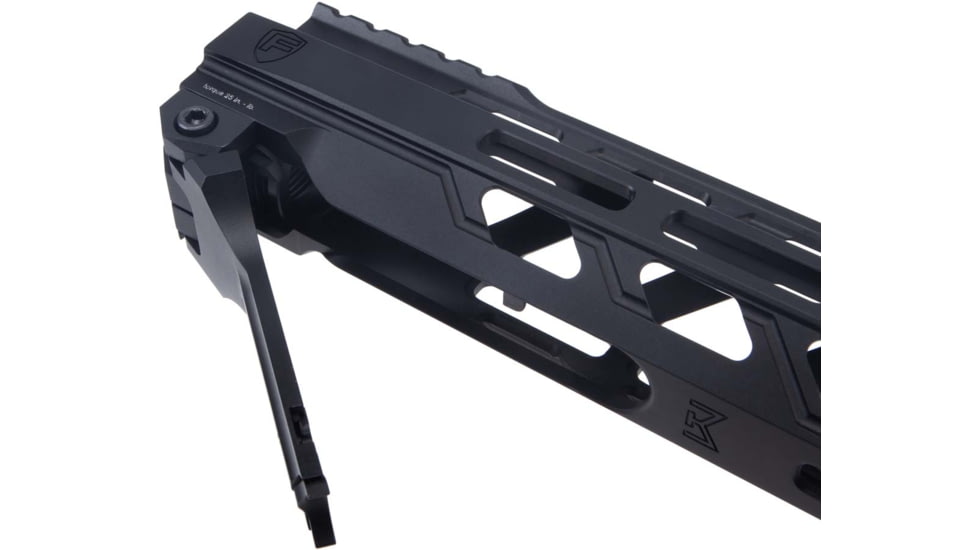 Fortis Manufacturing SWITCH 308 Mod 2 Rail System, 17in MLOK, Black, 308-SWITCH-M2-17-ML