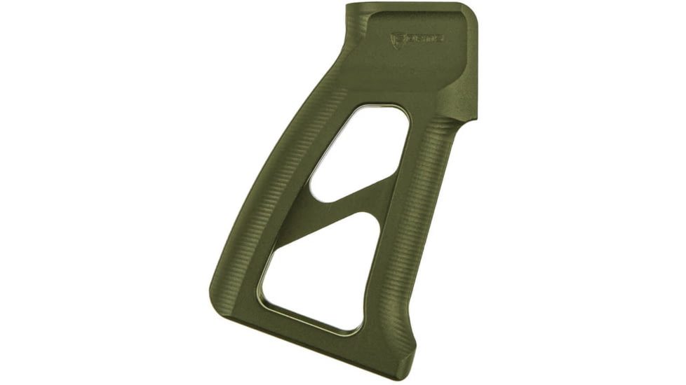 Fortis Manufacturing Torque Pistol Grip, 15 Degree, AR-15, Standard, Odg Anodize, TOR-PG-STND-15-ODG