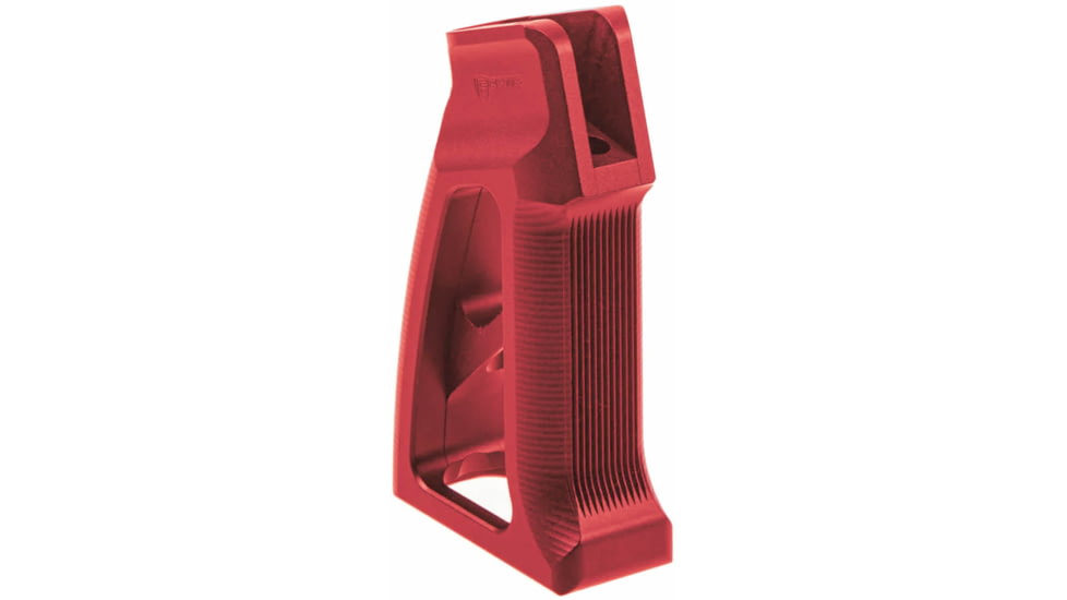 Fortis Manufacturing Torque Pistol Grip, 15 Degree, AR-15, Standard, Red Anodize, TOR-PG-STND-15-RED
