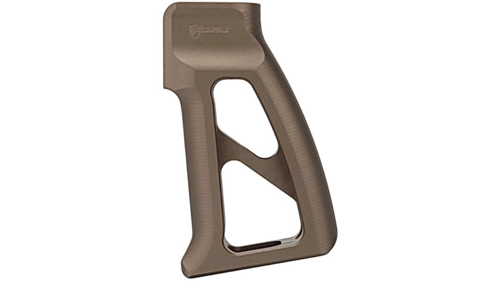 Fortis Manufacturing Torque Pistol Grip, 5 Degree, AR-15, Standard, Fde Anodize, TOR-PG-STND-5-FDE