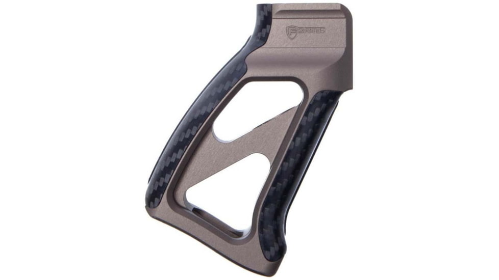 Fortis Manufacturing Torque Pistol Grip PG, Carbon Fiber, FDE, Small, TOR-PG-CF-FDE