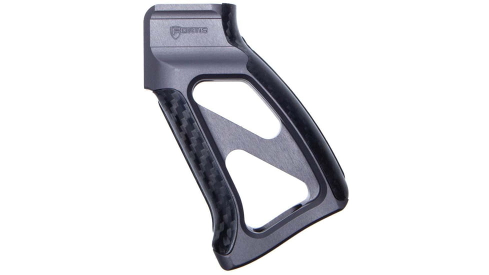 Fortis Manufacturing Torque Pistol Grip PG, Carbon Fiber, Gray, Small, TOR-PG-CF-GRY
