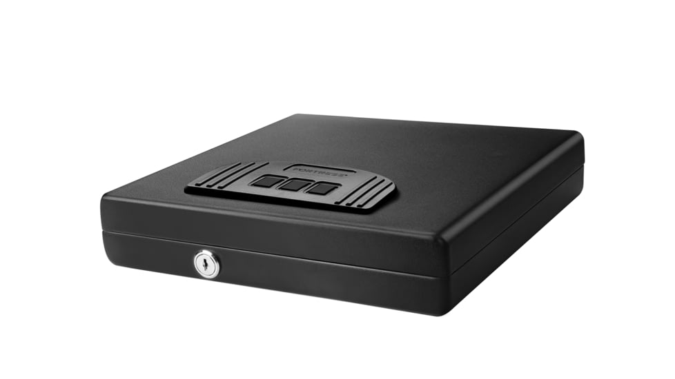 Fortress Large Portable Safe with Electronic Lock, Black Santex, Large, 11E30