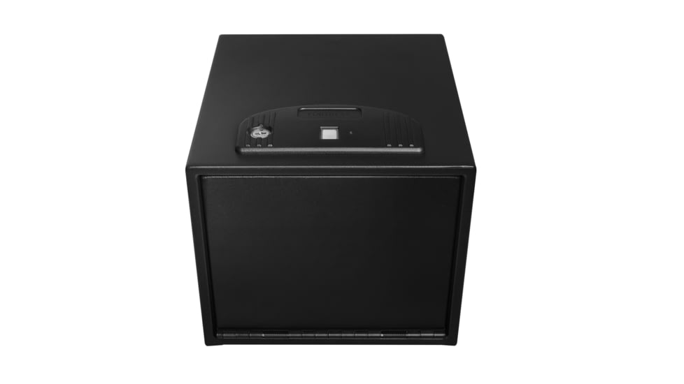 Fortress Large Quick Access Safe with Biometric Lock, Black Santex, Large, 55B30